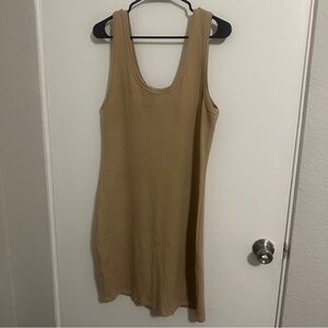 Fashion Nova Tan Mini Dress